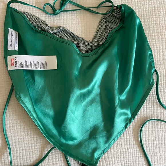 Urban Outfitters Paige Metallic Chainmail Cami - Picture 4 of 6